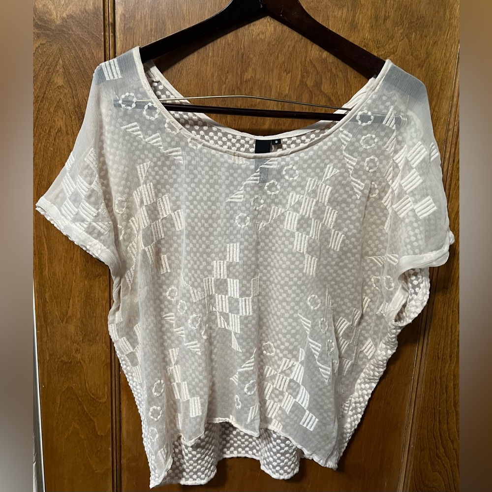 Airy silk blouse- Tt Collection